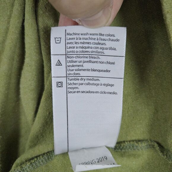 Carhartt Men's Pocket Tee T-Shirt Green Size 2XL Regular Logo Cotton/Polyester - Picture 5 of 11